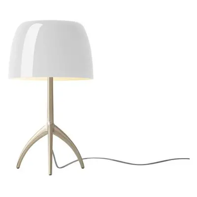 Foscarini - Lumiere Piccola Lampa Stołowa E14 Szampan/Biała Dimm.