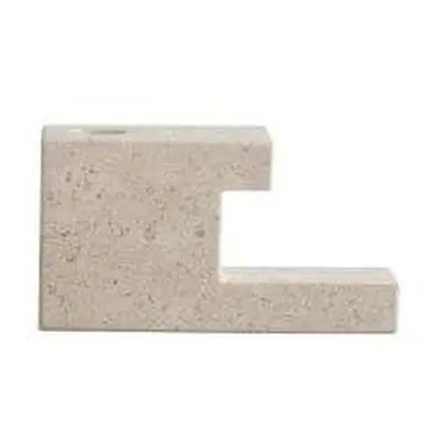 101 Copenhagen - Brick Candle Holder Low Limestone