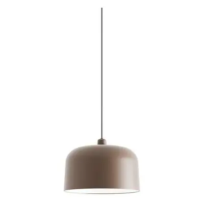 Luceplan - Zile Lampa Wisząca Ø40 Matt Brick Red