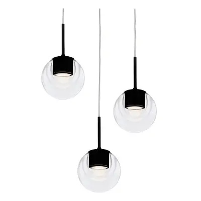 KDLN - Dew 3 Lampa Wisząca Black KDLN