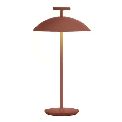 Kartell - Mini Geen-A Portable Lampa Stołowa Brick Red