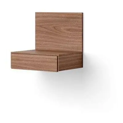 New Works - Tana Wall Mounted Nightstand Walnut