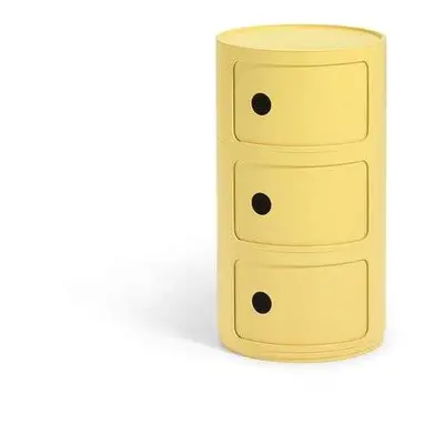 Kartell - Componibili Bio 3 Stolik Yellow