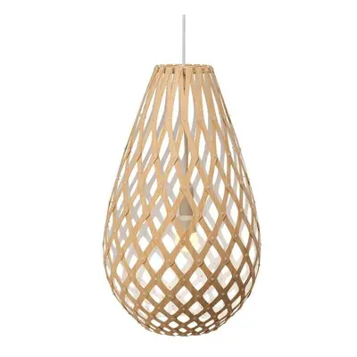 David Trubridge - Koura Lampa Wisząca H75 Biała 1 Strona