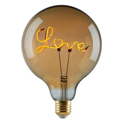 e3lighte3light - Żarówka LED 3W (140lm) Love Down Golden CRI90 Ściemnialna E27