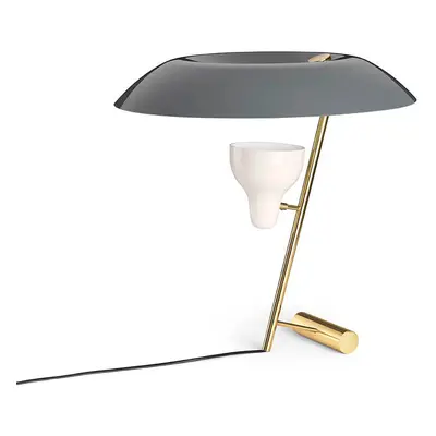 Astep - Model 548 Lampa Stołowa Polished Brass/Grey