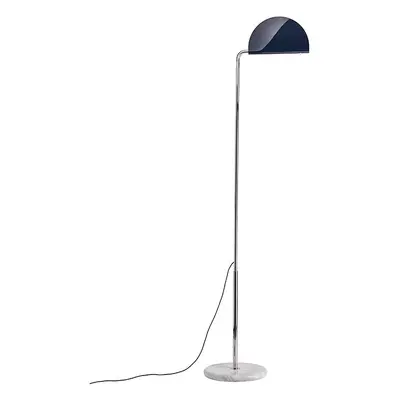 DCWéditions - Mezzaluna Lampa Podłogowa White Marble/Blue