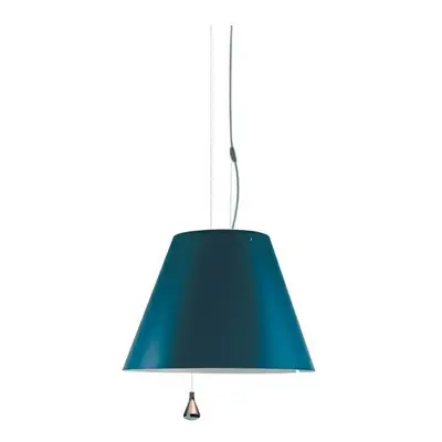 Luceplan - Costanza Lampa Wisząca Up/Down Petroleum Blue