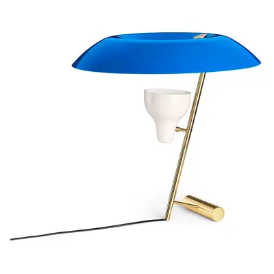 Astep - Model 548 Lampa Stołowa Polished Brass/Azure