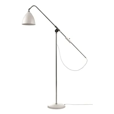 GUBI - Bestlite BL4 Lampa Podłogowa Ø21 Chrom/Matowa Biała