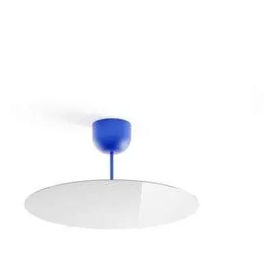 Luceplan - Millimetro Lampa Sufitowa H23 Ø50 Royal Blue/Mirror