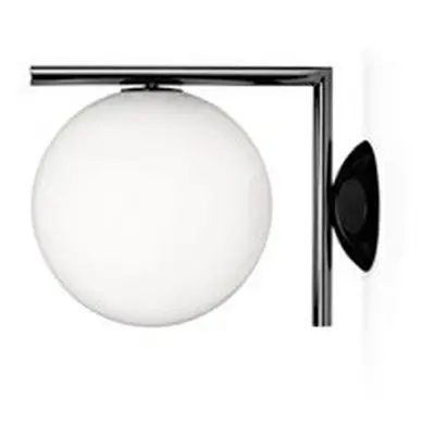 Flos - IC C/W1 Lampa Ścienna/Sufitowa w Kolorze Chromu