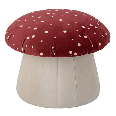 Bloomingville - Lue Pouf Red