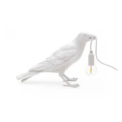 Seletti - Bird Lamp Waiting Lampa Stołowa Biała