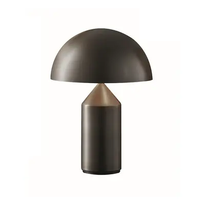 Oluce - Atollo Lampa Stołowa Small Satin Bronze