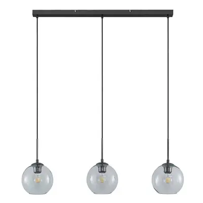 Lindby - Firano 3 Lampa Wisząca Clear/Metal