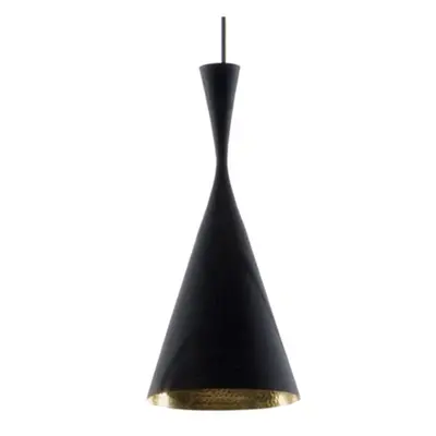 Tom Dixon - Beat Light Tall Lampa Wisząca Czarna