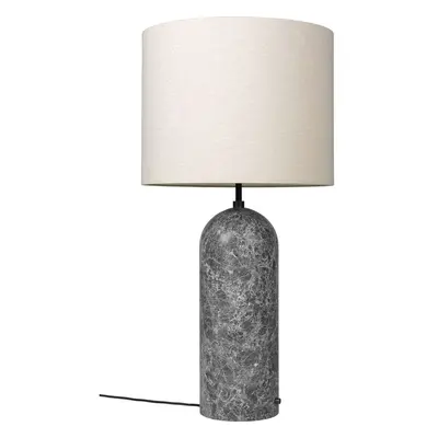 GUBI - Gravity XL Low Lampa Podłogowa Grey Marble/Canvas