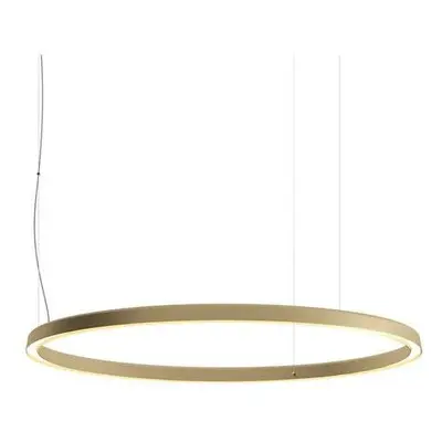 Luceplan - Compendium Circle LED Lampa Wisząca Ø110 Brass