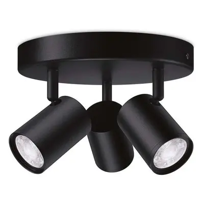 WiZ - Imageo 3 Lampa Sufitowa Round RGB Black