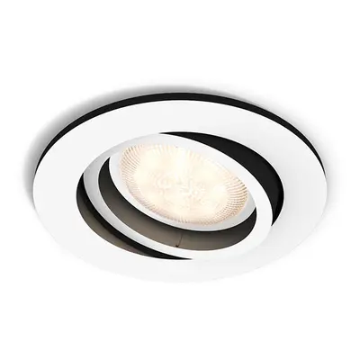 Philips Hue - Milliskin Round Lampa Sufitowa White Amb. White