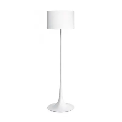 Flos - Spun Light Lampa Podłogowa Biała