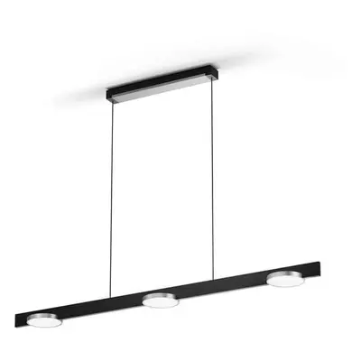 Light Point - Inlay S1250 Linear Lampa Wisząca 2700/3000K Black/Silver