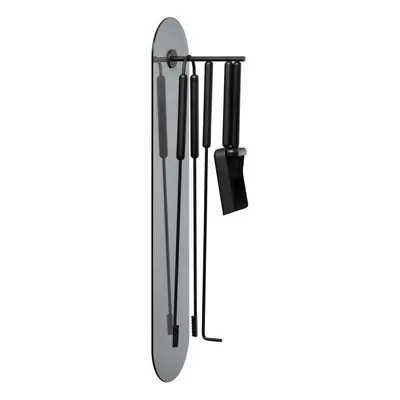 Blomus - Ashi Zestaw narzędzi do kominków Ściana Mounted 5 pcs. Black