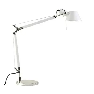 Artemide - Tolomeo Lampa Stołowa E27 Biała z Białą Podstawą