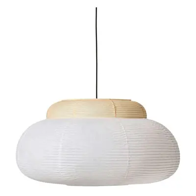 Made By Hand - Papier Single Lampa Wisząca Ø80 Soft Yellow