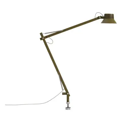 Muuto - Dedicate Lampa Stołowa w/Pin L2 Brown Green