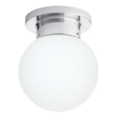 Konsthantverk - Glob Lampa Sufitowa Ø20 Chrome/Matt White