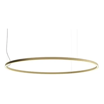 Luceplan - Compendium Circle LED Lampa Wisząca Ø200 Brass