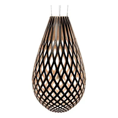 David Trubridge - Koura Lampa Wisząca H160 Czarna 1 Strona
