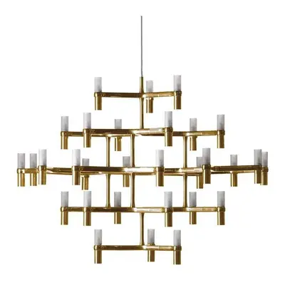 Nemo Lighting - Crown Major Lampa Wisząca Gold Plated