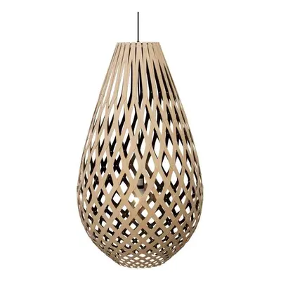 David Trubridge - Koura Lampa Wisząca H100 Czarna 1 Strona