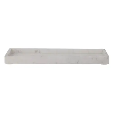 Bloomingville - Majsa Tray L38 White Marble