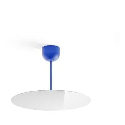 Luceplan - Millimetro Lampa Sufitowa H33 Ø50 Royal Blue/Mirror