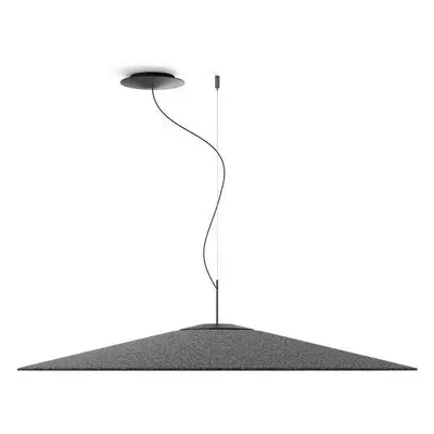 Luceplan - Koinè Acoustic Lampa Wisząca 3000K Ø110 Anthracite