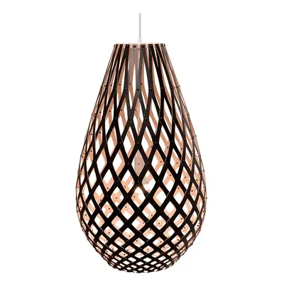 David Trubridge - Koura Lampa Wisząca H120 1 Strona Czarny