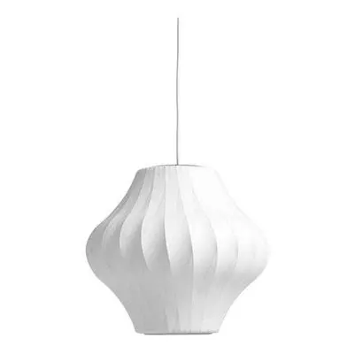 Herman Miller - Nelson Pear Crisscross Bubble Lampa Wisząca S Off-White