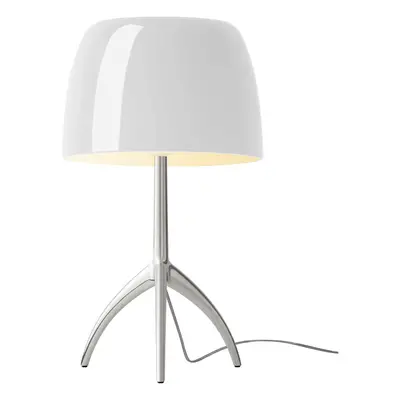 Foscarini - Lumiere Grande Lampa Stołowa G9 Alu/Biały