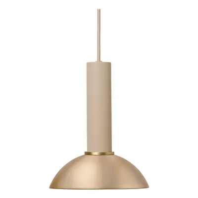 Ferm Living - Collect Lampa Wisząca Hoop High Cashmere/Brass