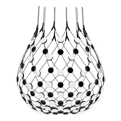 Luceplan - Żyrandol Mesh Wireless, Ø 80 cm, ściemniany