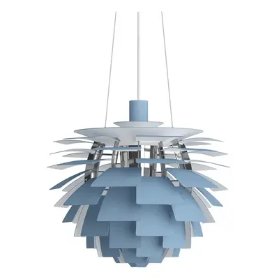 Louis Poulsen - Żyrandol wiszący PH Artichoke niebieski/chromowany 48 cm –