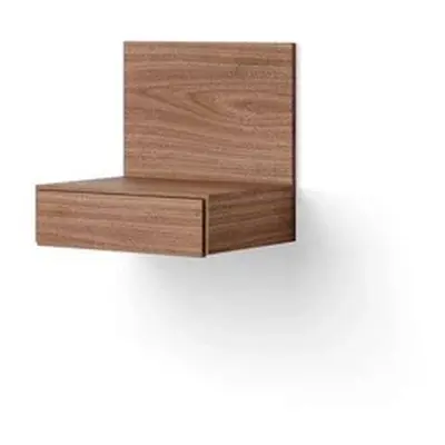 New Works - Tana Wall Mounted Nightstand Walnut