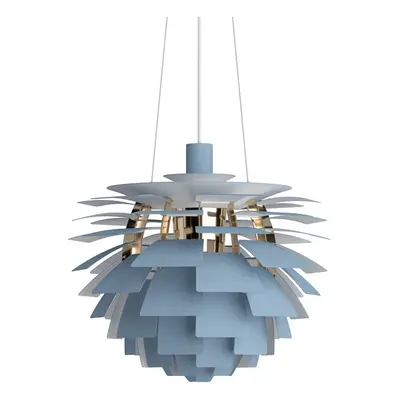 Louis Poulsen - Żyrandol wiszący PH Artichoke niebieski/mosiężny 48 cm