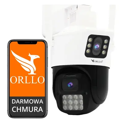 Kamera Obrotowa Zewnętrzna WiFi IP 2 Obiektywy ORLLO Z19 DUAL