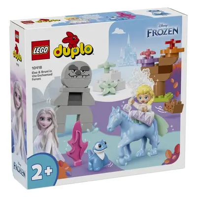 LEGO 10418 DUPLO Elza i Bruni w Zaczarowanym Lesie