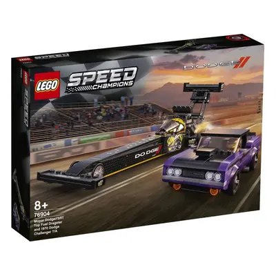 LEGO Speed Champions 76904 Mopar Dodge//SRT Top Fuel Dragster i 1970 Dodge Challenger T/A